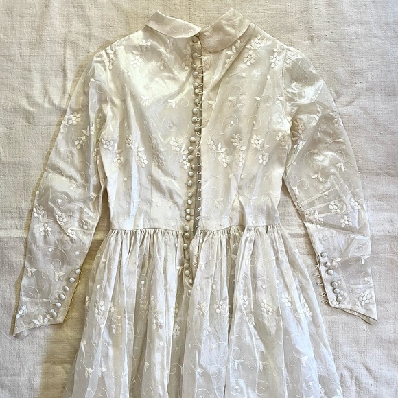 VTG Gossamer Wedding Dress - Picture 6 of 7